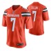 Jamie Gillan Cleveland Browns Game Jersey Orange