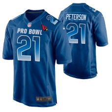 Men NFC Arizona Cardinals Patrick Peterson 2019 Pro Bowl Nike Game Jersey Royal