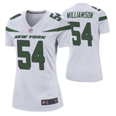 New York Jets #54 Avery Williamson Nike White Women Player Game Jersey