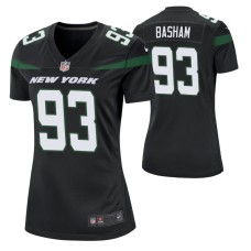 New York Jets #93 Tarell Basham Nike Black Women Player Game Jersey