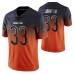 Bears #33 Jaylon Johnson City Limited Orange Jersey