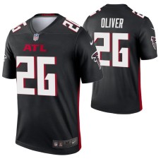 Men Isaiah Oliver #26 Atlanta Falcons Black Legend Jersey