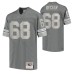 Taylor Decker Detroit Lions Metal Replica Jersey Charcoal