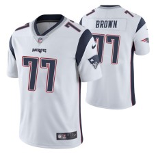 New England Patriots Vapor Untouchable Limited White #77 Trent Brown Jersey