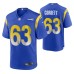 Los Angeles Rams Austin Corbett Game #63 Royal Jersey