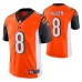 Brandon Allen #8 Vapor Limited Orange Cincinnati Bengals Jersey