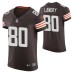 Men Cleveland Browns Jarvis Landry Vapor Elite Brown Jersey