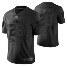 Jacksonville Jaguars #29 Josh Jones Vapor Limited Black Jersey