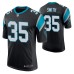 Rodney Smith #35 Vapor Limited Black Carolina Panthers Jersey