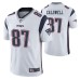 New England Patriots #87 Reche Caldwell Vapor Limited White Jersey