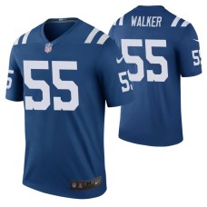 Indianapolis Colts Anthony Walker Men Royal Color Rush Legend Jersey