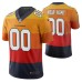 Arizona Cardinals Custom Men Sunset Orange City Edition Vapor Limited Jersey