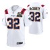 New England Patriots #32 Devin McCourty 6X Super Bowl Champions Patch Jersey White Game