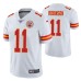 Men Kansas City Chiefs Demarcus Robinson White 100th Season Vapor Limited Jersey