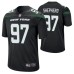 Men New York Jets #97 Nathan Shepherd Nike Black Player Game Jersey