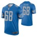 Men Taylor Decker #68 Detroit Lions Blue Legend Jersey