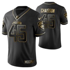 Jacksonville Jaguars K'Lavon Chaisson Golden Edition Black Vapor Limited Jersey