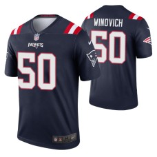 Men Chase Winovich #50 New England Patriots Navy Legend Jersey