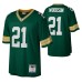 Men Green Bay Packers Charles Woodson 2010 Legacy Replica Green Jersey