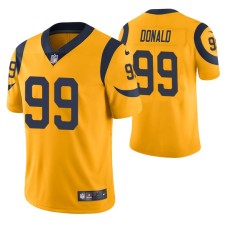 Men Los Angeles Rams #99 Aaron Donald Gold Nike color rush Limited Jersey