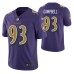 Baltimore Ravens Calais Campbell Color Rush Limited Purple Jersey