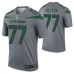 Men Mekhi Becton New York Jets Jersey Gray Inverted Legend