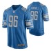 Detroit Lions Jashon Cornell Game #96 Blue Jersey