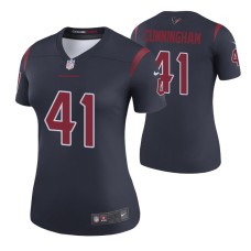 Houston Texans Zach Cunningham Color Rush Legend Navy Jersey