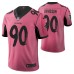 Atlanta Falcons Marlon Davidson City Edition Pink Vapor Limited Jersey