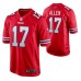 Buffalo Bills Josh Allen #17 Game Red Alternate Jersey