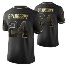 New York Giants James Bradberry Golden Edition Black Vapor Limited Jersey