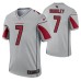 Men Brett Hundley Arizona Cardinals Jersey Silver Inverted Legend Edition