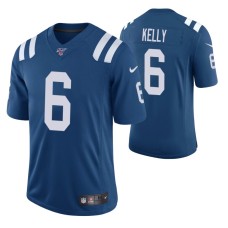 Indianapolis Colts Chad Kelly Royal 100th Season Vapor Limited Jersey