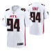 Deadrin Senat Atlanta Falcons White Game Jersey Men