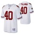 Men Arizona Cardinals #40 Pat Tillman Legacy Replica White Jersey