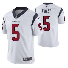 Ryan Finley NO. 5 Vapor Limited White Houston Texans Jersey