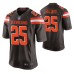 Men Cleveland Browns #25 Dontrell Hilliard Brown Nike Game Jersey