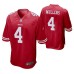 San Francisco 49ers Nick Mullens #4 Game Scarlet Jersey