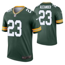 Men Jaire Alexander #23 Green Bay Packers Green Legend Jersey