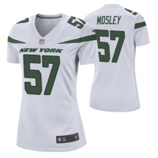 New York Jets #57 C.J. Mosley Nike White Women Player Game Jersey