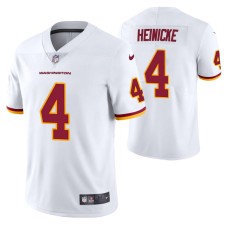 Taylor Heinicke #4 Vapor Limited White Washington Football Team Jersey