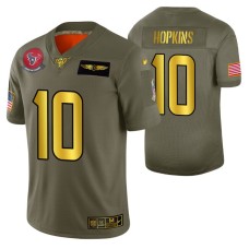 NFL 100th Season Houston Texans DeAndre Hopkins Men 2019 Salute to Service Jersey