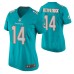 Miami Dolphins Ryan Fitzpatrick Aqua Game Women Jersey