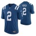 Indianapolis Colts Brian Hoyer Royal 100th Season Vapor Limited Jersey