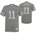 Men San Francisco 49ers Brandon Aiyuk Metal Replica Charcoal Jersey