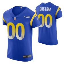 Los Angeles Rams Custom #00 Vapor Elite Royal Jersey