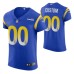 Los Angeles Rams Custom #00 Vapor Elite Royal Jersey