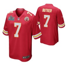 Kansas City Chiefs Harrison Butker Super Bowl LIV Red Game Jersey