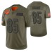 Bengals Tee Higgins 2019 Salute to Service #85 Olive Limited Jersey