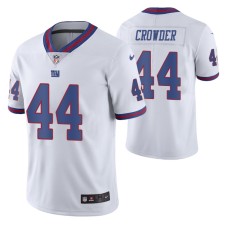 New York Giants Tae Crowder Color Rush Limited White Jersey